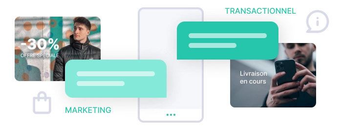 SMS marketing VS SMS transactionnel
