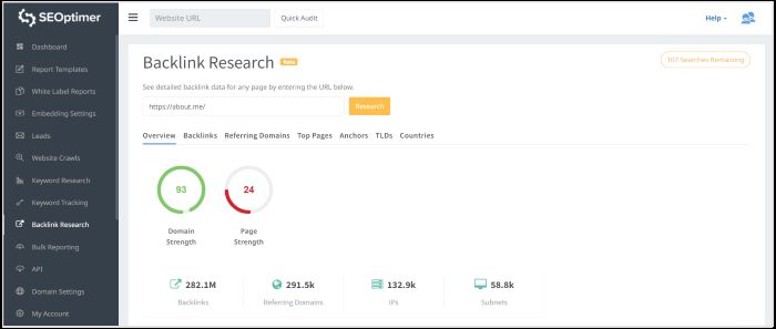 seobserver-capture Profil de lien